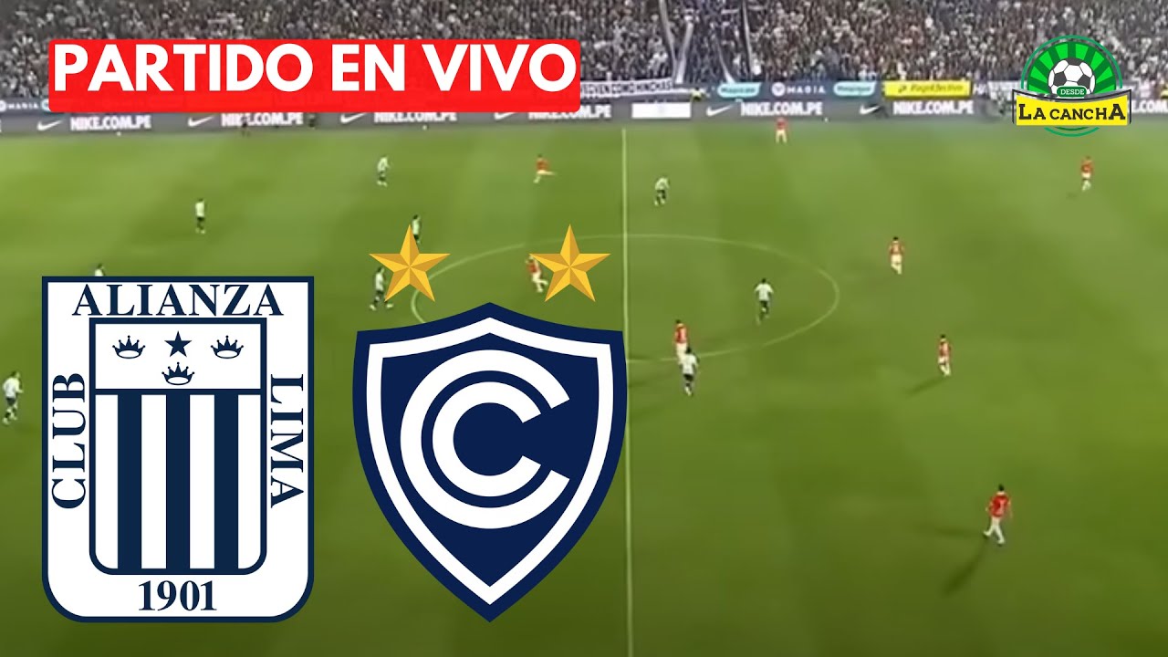 ALIANZA LIMA VS CIENCIANO | LIGA 1 - TORNEO APERTURA FECHA 11🔴 - YouTube