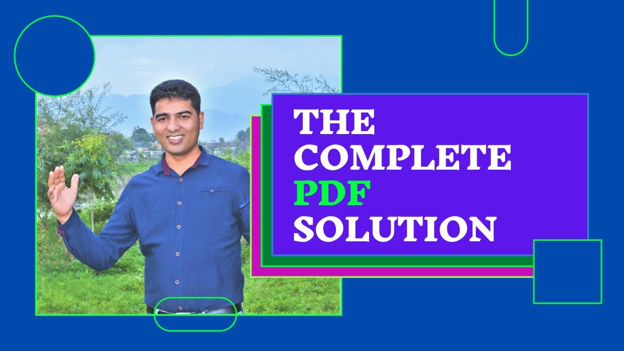 The Complete PDF Solution || How to Edit PDF || Convert PDF to Any File