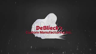 Your one-stop steel fabrication shop in Southwestern Ontario - DeBlieck's Custom Manufacturing Inc.