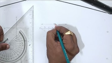 Divide a line of length 80 mm into 7 equal divisions