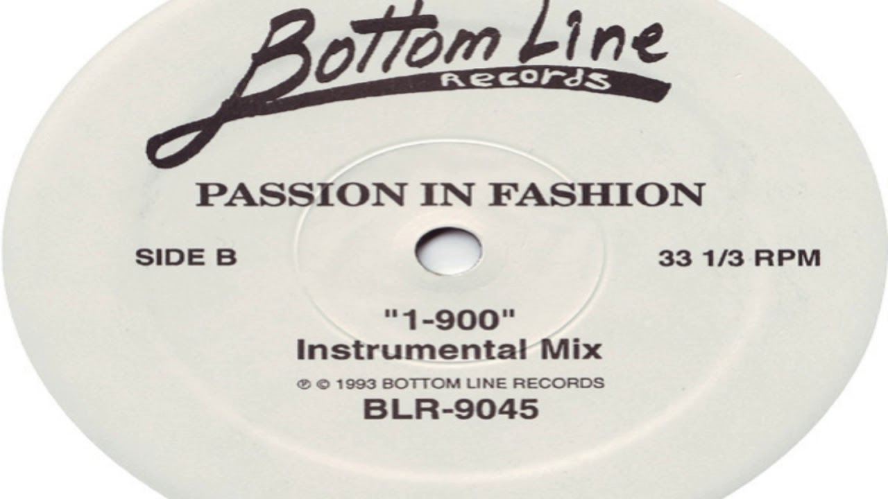 Passion In Fashion ‎– 1 900 (Instrumental Mix)