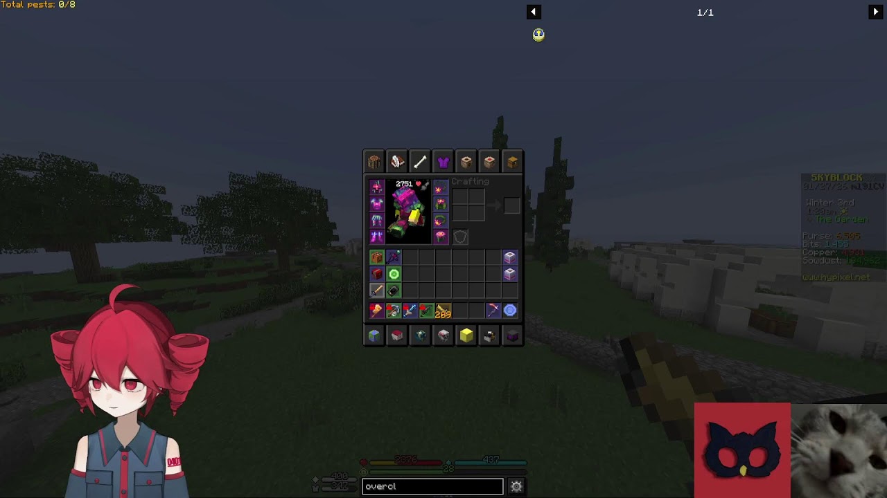 Quest for Helianthus Armor | Hypixel Skyblock Ironman