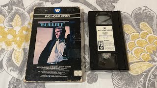 Opening & Closing to Bullitt 1980 VHS [WCI Home Video]