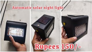 How to make automatic solar night light.#lamp #chager 🤯🤯🤯👍🏻👍🏻👍🏻👍🏻🥺🥺🥺
