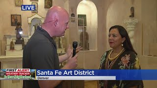 First Alert Weather Tracker visits Santa Fe Arts District