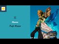 Fujii Kaze - Hana【Lyrics/Romaji/Terjemahan】