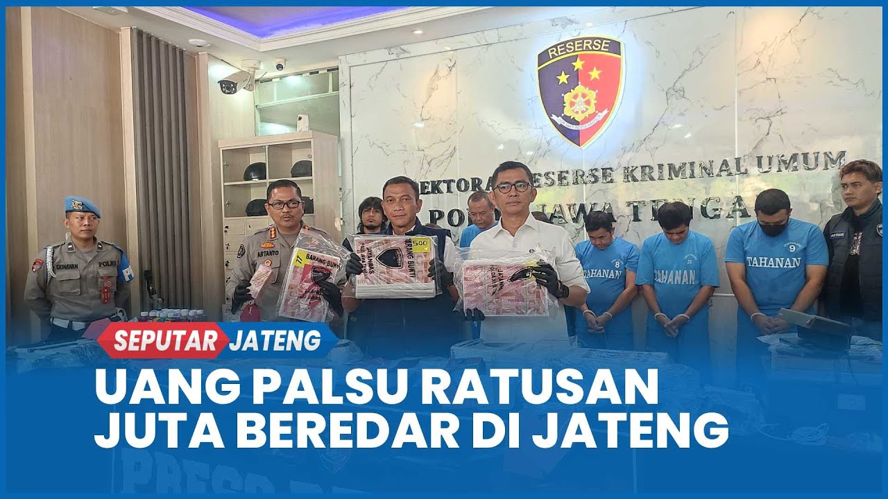 Uang Palsu Asal Sleman Lolos Mesin Money Detector Beredar di Jawa Tengah, ada 4 Ribu Lembar