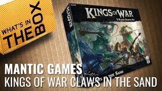 Inside New Kings Of War 2-player Starter Set! Claws In The Sand Review