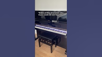 babe #piano #led #barre #cadeau #symphone