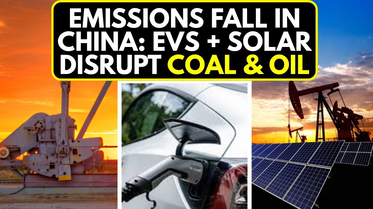 For the First Time: China’s Carbon Emissions Are Flat or Falling - YouTube