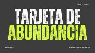 ✨ ACTIVACIÓN DE PROSPERIDAD 33 | Tarjeta de Abundancia y Provisión Divina 💰🌿