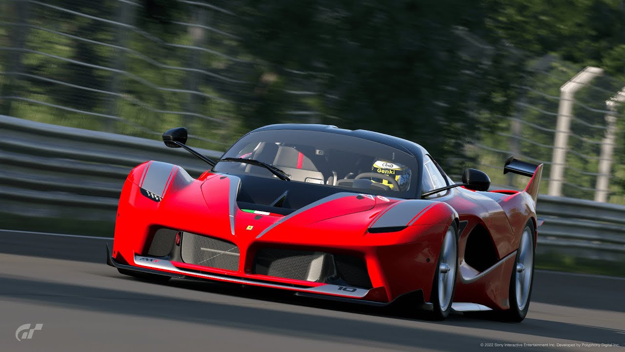 Taking on the Nurburgring with..Ferrari FXX K '14. (Gran