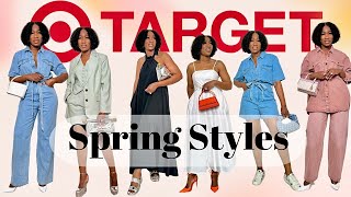 TARGET DID IT AGAIN!! Affordable Spring Fashion Haul 2024 | Target Circle Week | Kerry Spence