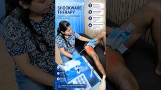 Quadriceps Pain Relief with Shockwave Therapy Thigh Muscle Pain Treatment Physiotherapy #painrelief
