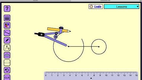 Draw tangent arc between two different Circles