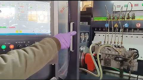 new! CR919 diesel injector coding eup eui heui fuel injection pump test bench (Test RED4)