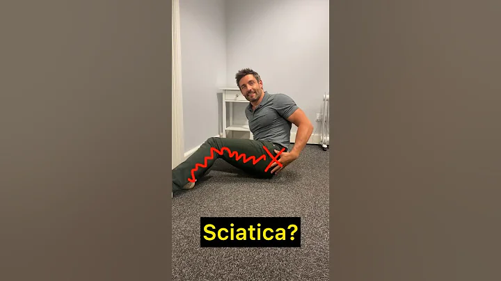 Great sciatica and buttock pain exercise for relief. #sciaticarelief #sciatica #piriformissyndrome ￼