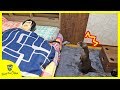 カワウソビンゴもしも変なおっさんがベッドで寝てたら/Prank Otter Bingo: Stranger in mommy daddy's bed !!!