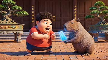 Capybara, Tí Béo và cây kem phép thuật #capybara