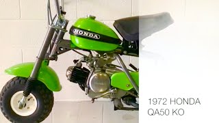 1972 Honda QA50 KO clean and rebuild (Garage72)