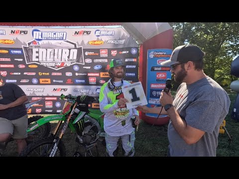 Muddobbers National Enduro Pro Podium interviews.