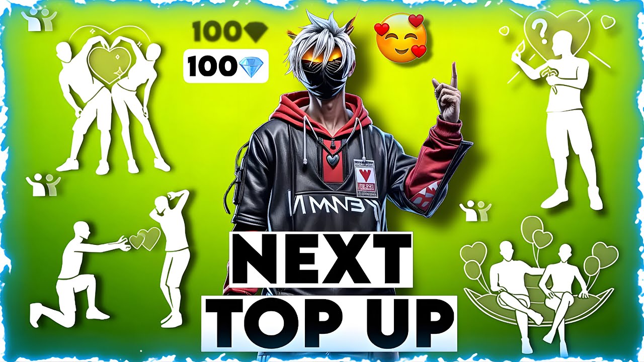 NEXT TOP UP EVENT 100% FREE FIRE