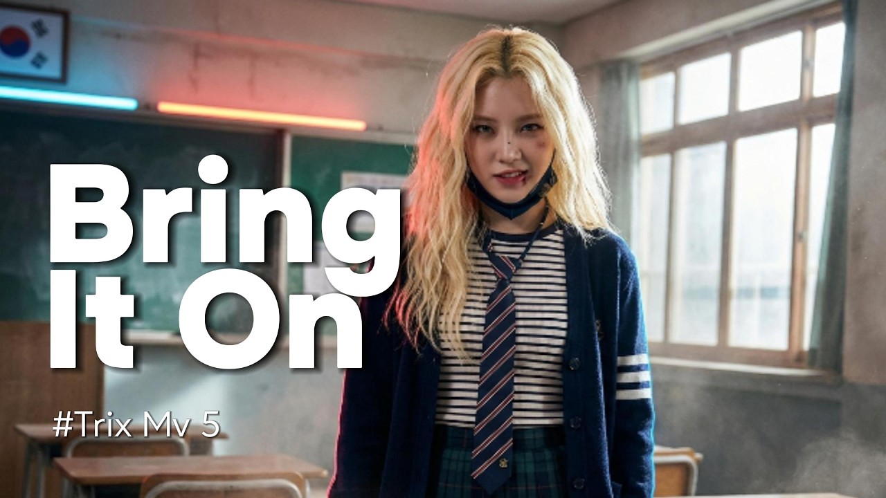 [수노AI MV]TRIX – Bring It On  | K-Pop Live Girl Band