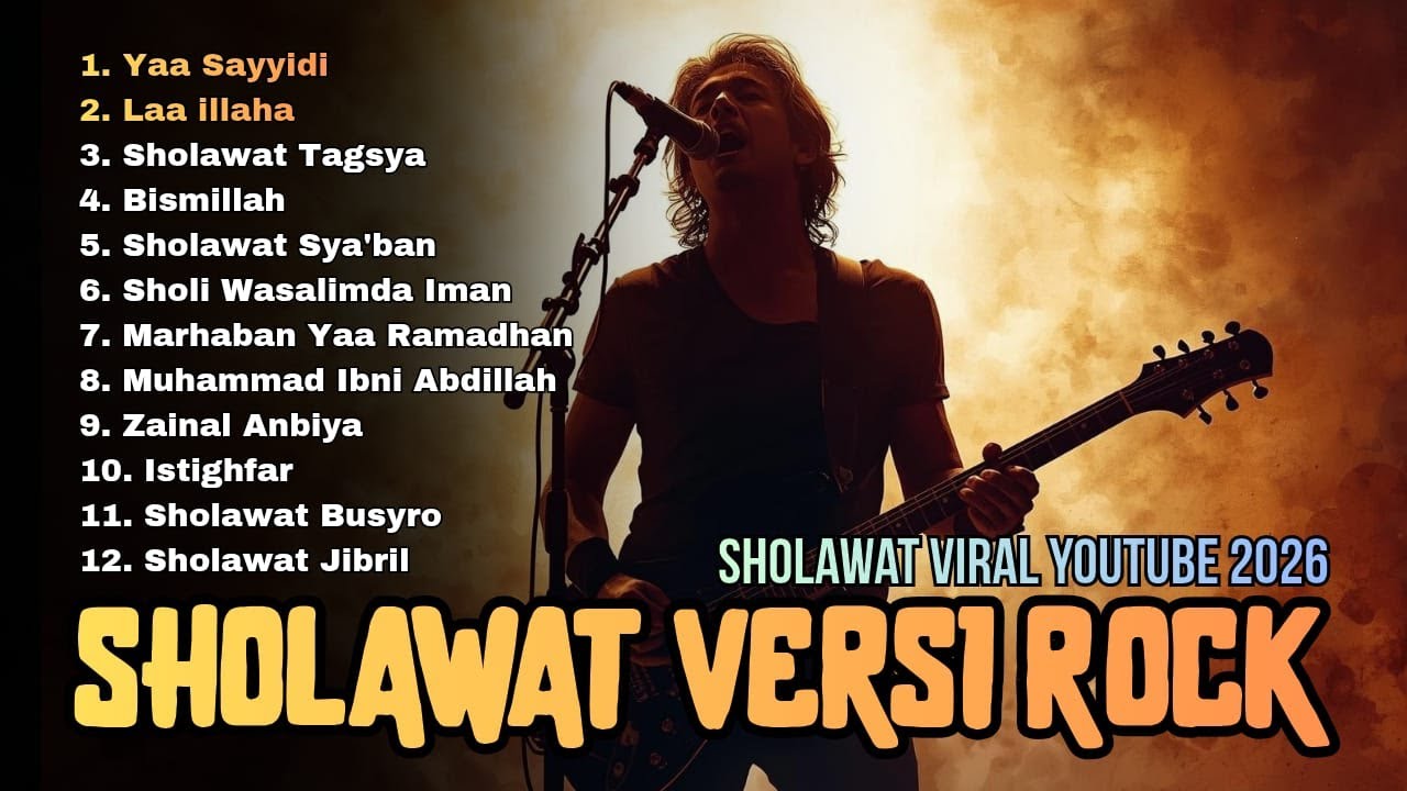 FULL ALBUM SHOLAWAT ROCK TERBAIK POPULER TERBARU