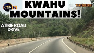Kwahu Mountains (Bepo) Drive via Atibie road in the Eastern Region of Ghana: Enjoy the ride!