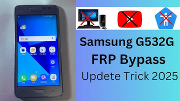 Samsung G532G FRP Bypass update 2024/25 || All Samsung 6.0.1 FRP || 2025