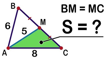 Find the area of a shaded region of a triangle. Geometry Challenge. Math Olympiad Geometry problem.