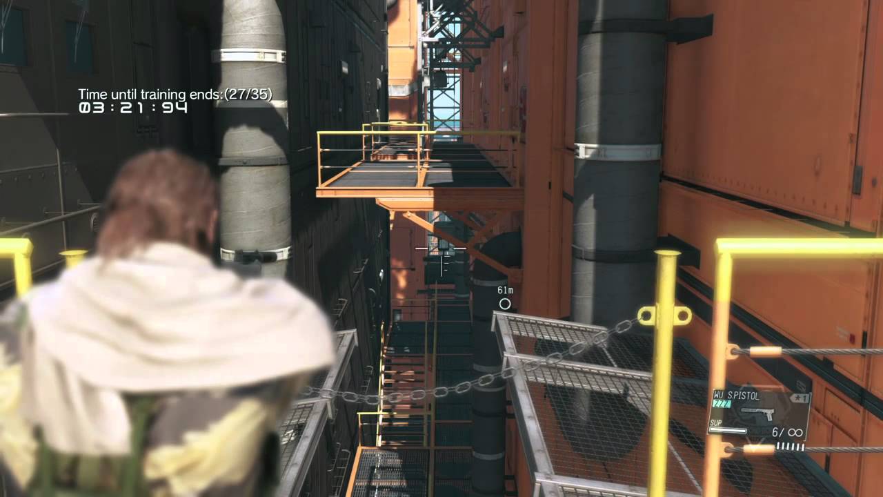 metal gear solid v side ops target practice r d platform youtube
