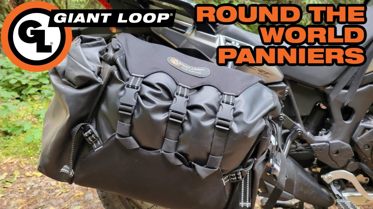 Round the World Panniers Motorcycle Luggage – Giant Loop