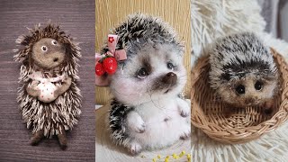 20 Cute Needle Felted Hedgehogs | Cute Needle Felting Ideas | Cute Needle Felted Animals