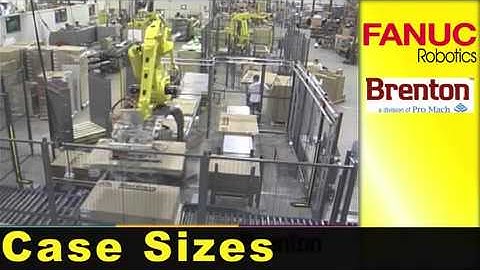 FANUC M 410iB Robot Palletizing Presentation Boards   FANUC Robotics Industrial Automation