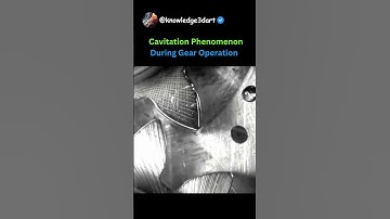 How the Cavitation Phenomenon Damages Pump During Gear Operation 😲
