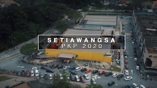 Drone- Taman Setiawangsa, Kuala Lumpur Pkp 2020 Dji Mavic Air