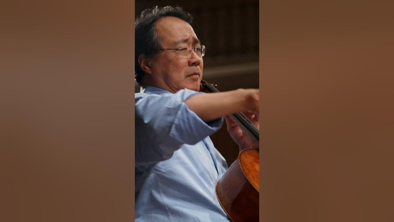 Saint-Saëns' “The Swan,” played by Yo-Yo Ma and Kathryn Stott🦢 #shorts #cello #theswan #saintsaens