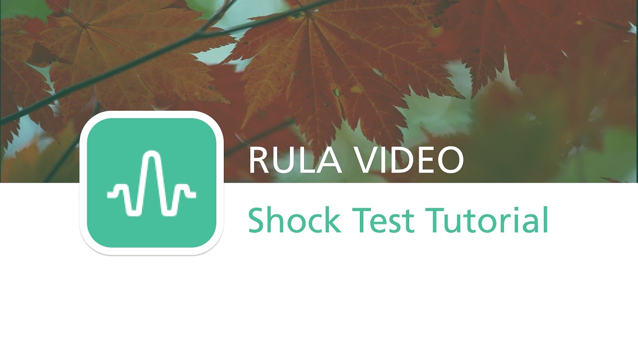 TestUp: Shock Test Tutorial
