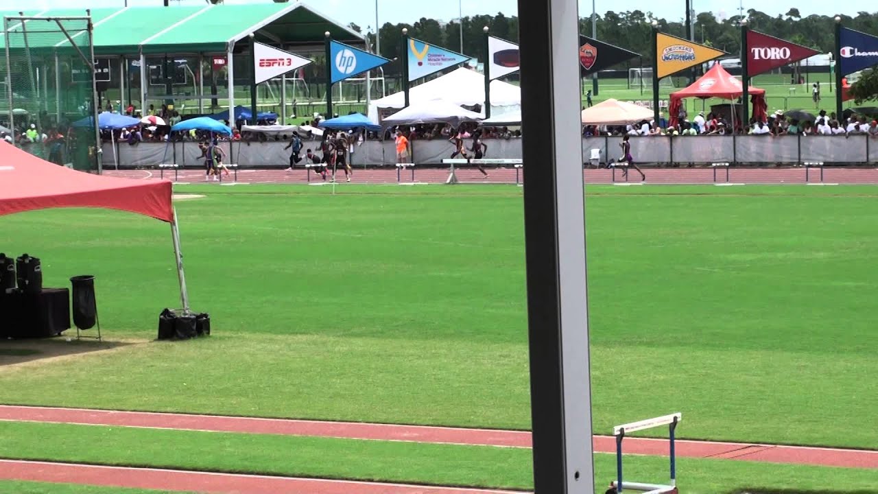2014 Track Houston AAU Club Champ. 1516 Boys 4x100m YouTube