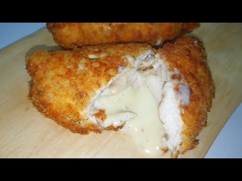 Chicken Cheese Roll/Cordon Bleu Style/How to make Chicken Cheese Roll