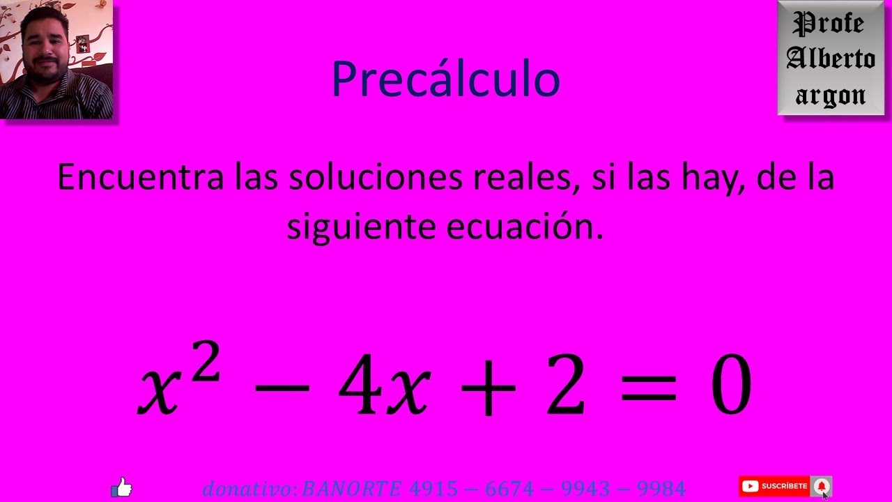 Encuentra Las Soluciones Reales Si Las Hay De La Siguiente Ecuaci n encuentra-las-soluciones-reales-si-las-hay-de-la-siguiente-ecuaci-n