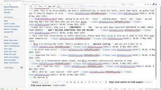 Wikipedia Talk Pages