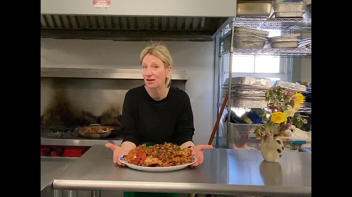 Cathy Decker cooks for "Dine Below the Line" for M...