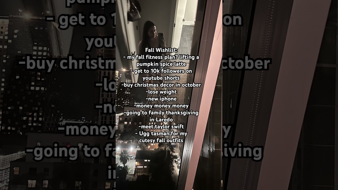 Fall wishlist 🍂 haha 