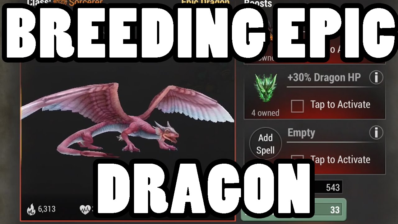 War Dragons How To Breed Kinnara First Epic Dragon Iphone Game Youtube