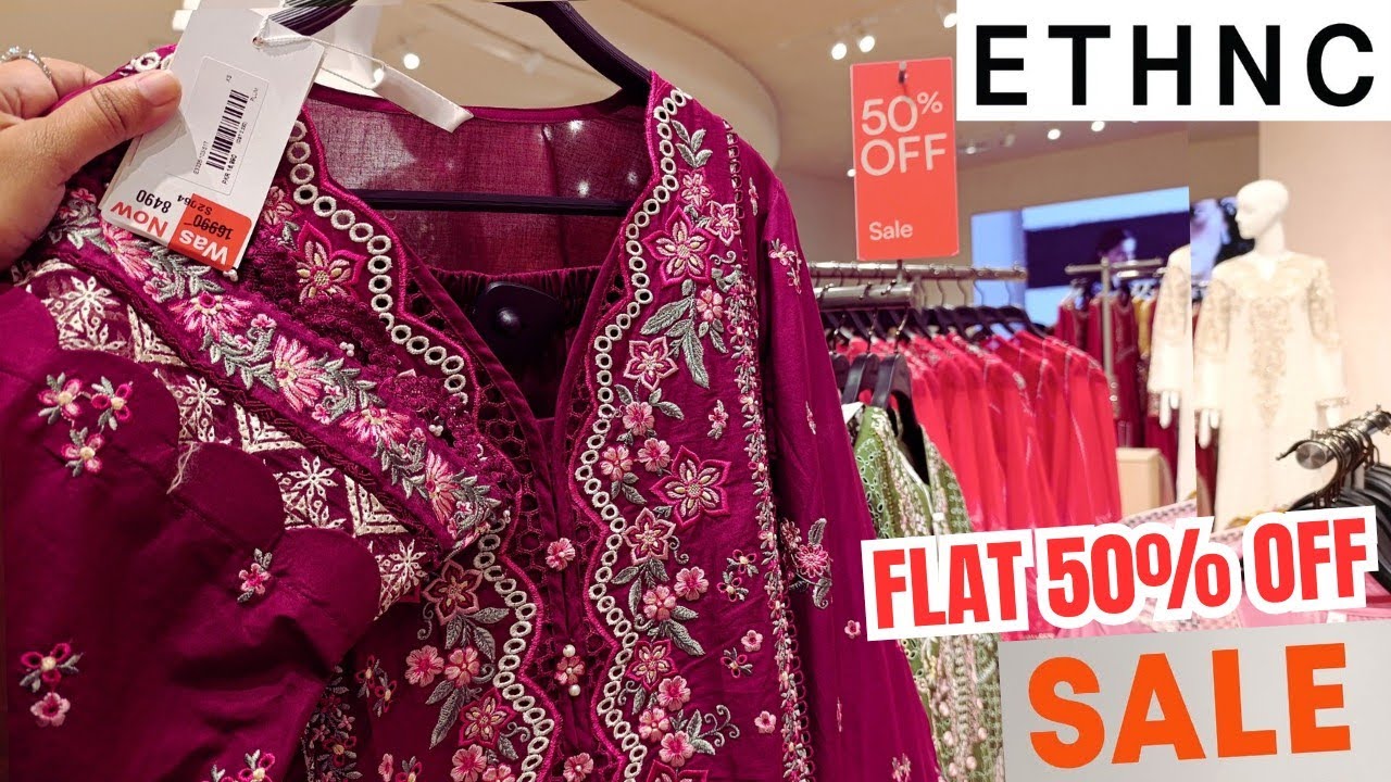 Ethnic Flat 50% OFF SALE🔥 ethnic Season End SALE 2025🔥♥️ 