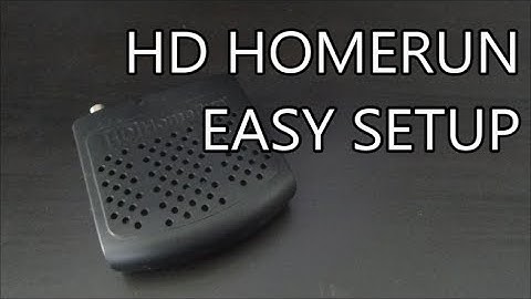 Tech Tip #29 HDHomerun - DIY DVR w/ HDHomerun Install & Setup w/ Windows Media Center & Xbox 360
