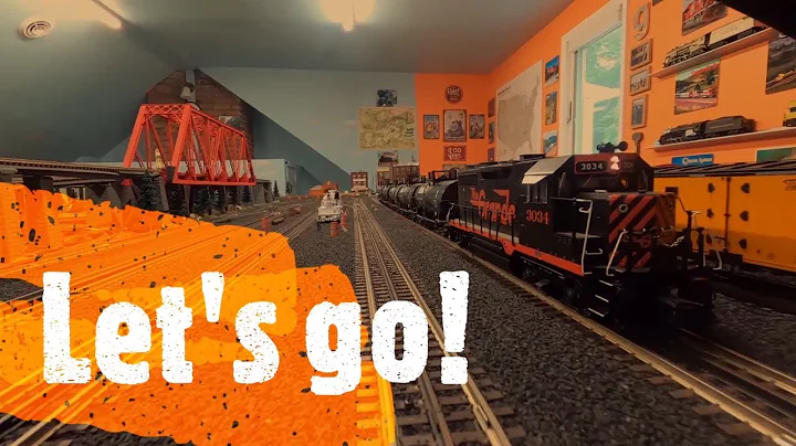 Come Ride the Train! Awesome O scale Model Train Railroad Layout in detail featuring Lionel Trains