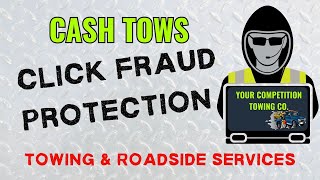 PPC Click Fraud Protection for Towing & Roadside Assistance Services
